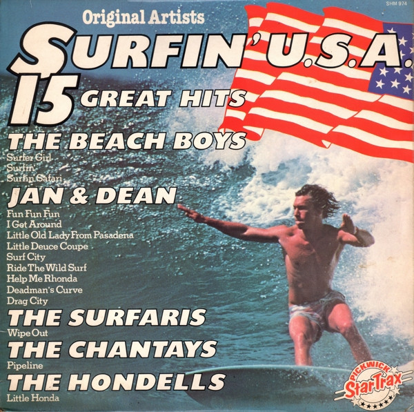 Various Artists - Surfin' U.S.A. - vinyl records online Praha