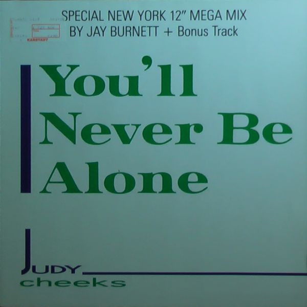 Judy Cheeks Youll Never Be Alone Vinyl Lp 