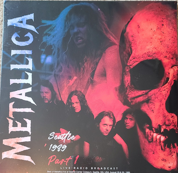 Metallica - Seattle 1989 Part 1 - vinyl records online Praha