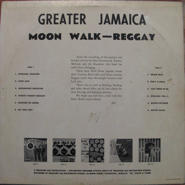 Various Artists - Greater Jamaica Moon Walk - Reggay - vinyl