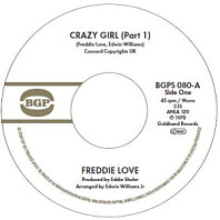 Freddie Love - 7-Crazy Girl (Part 1) / Crazy Girl (Part 2)