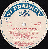 Various Artists - Taneční Melodie Supraphonu 1966–67
