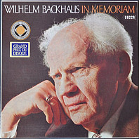 Wilhelm Backhaus In Memoriam