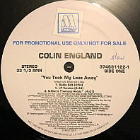 Colin England - You Took My Love Away