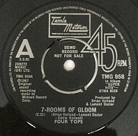 Four Tops - 7-Rooms Of Gloom / If I Were A Carpenter