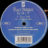Peace Division - Be U 4 T