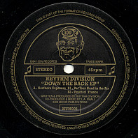 Rhythm Division - Down The Back EP