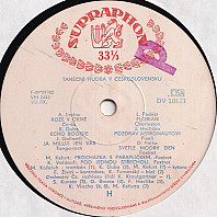 Various Artists - Taneční Hudba V Československu