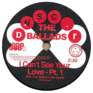 Ballads - I Cant See Your Love (For the Tears