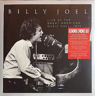 Billy Joel - Live At the Great American Music Hall - 1975