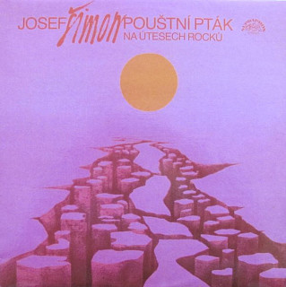 Josef Šimon - Pouštní pták na útesech rocků