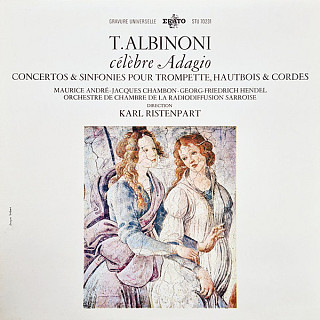 Various Artists - Célèbre Adagio - Concertos & Sinfonies Pour Trompette, Hautbois & Cordes