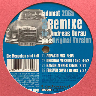 Andreas Dorau - 3 Remixe Für Andreas Dorau Plus Original Version 'Die Menschen Sind Kalt'