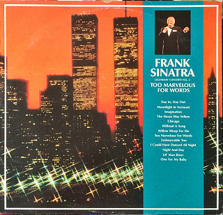 Frank Sinatra - Legendary Concerts Vol. 2‎–Too Marvelous For Words