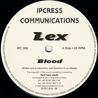 Lex - Blood