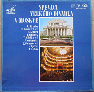 Various Artists - Speváci Veľkého Divadla V Moskve