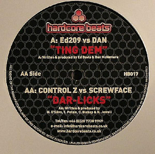 Ed209 - Ting Dem / Dar-Licks