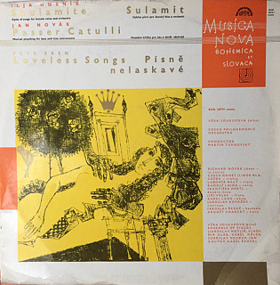 Various Artists - Shulamite / Passer Catulli / Loveless Songs