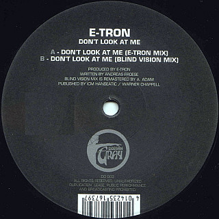 E-Tron - Don't Look At Me