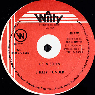 Shelly Thunder - 85 Vission / Touch Me In The Morning