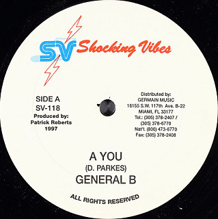 General B - A You / Ain't Nobody