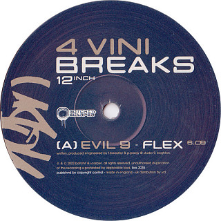 Evil Nine - 4 Vini - Breaks 12 Inch