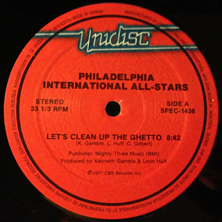 Philadelphia International All Stars - Let's Clean Up The Ghetto / See You When I Get There