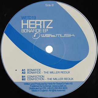 Hertz - Bonafide EP