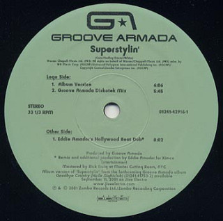 Groove Armada Superstylin vinyl records online Praha