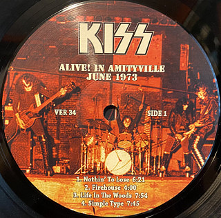 Kiss - Alive! In Amityville June 1973