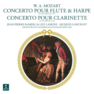 Wolfgang Amadeus Mozart - Mozart Concerto Pour Flute & Harpe/Concerto Pour Clarinette