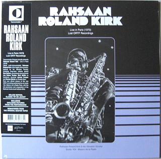 Rahsaan Roland Kirk - Live In Paris 1970