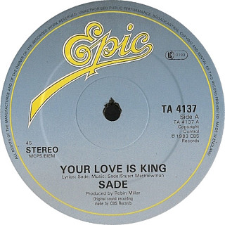 Sade - Your Love Is King