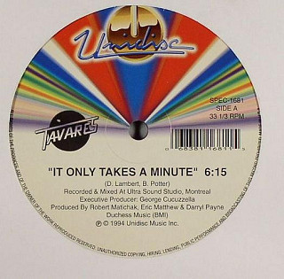 Tavares - It Only Takes a Minute